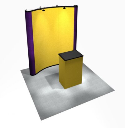 10' Pop Up Trade Show Display Booth
